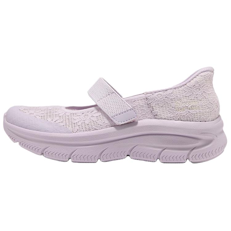Skechers Modern Comfort Slip-On Mary Jane Shoes Women shoes Lavender 159520-LAV 37.5