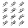 12Pcs Double Ball Tension Roller Catch Latch Cabinet Door Catch Zinc Alloy Closet Ball Tension Latch Easy to Install