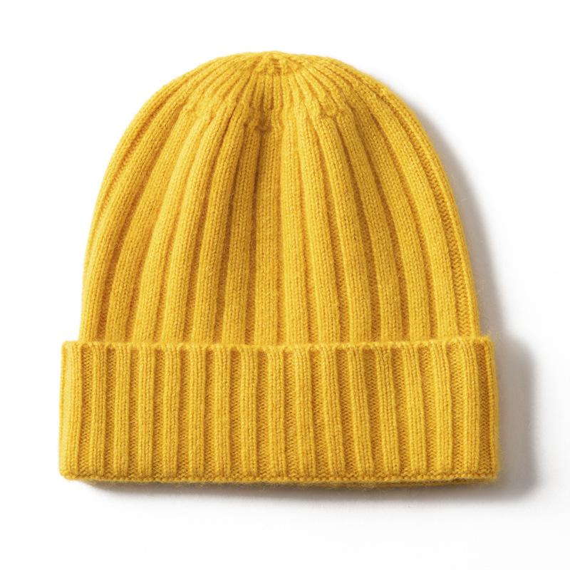 Kids' Trendy Cashmere Knit Hat: Spring & Autumn Style for Boys & Girls