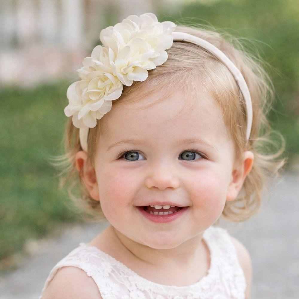 Multi-Layers Baby Headband Big Flower Girl Hair Hoop Fashion Accessory Hairband  Children Gifts
