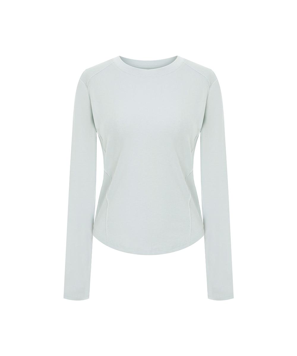Page Flynn Slim Cut Slub T-Shirt_P6Ats018C White/Free