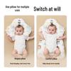 Anti-Flat Head Baby Pillow for Infants (0-12 Months) - Soothing, Shaping, Anti-Startle Pillow