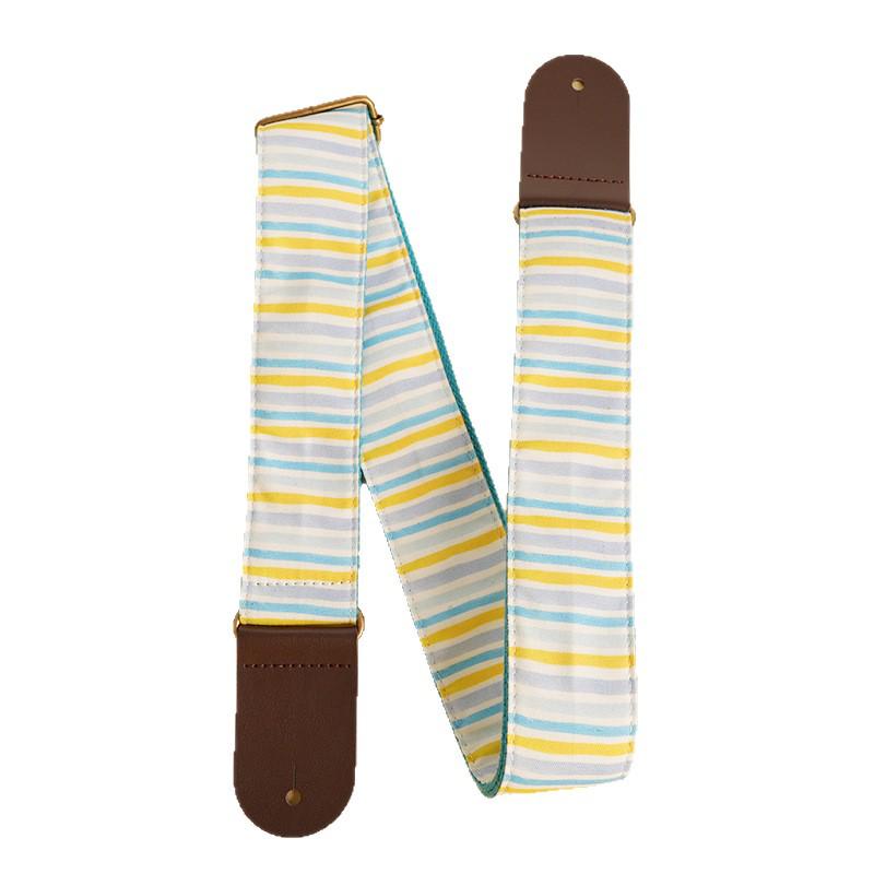 Nautical Blue Wave Ukulele Strap, Model PO-056