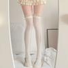 Japanese Girls Sweet Feeling Bow Stockings Internet Celebrities New Women Solid Color Knee Socks Thigh Socks Wholesale