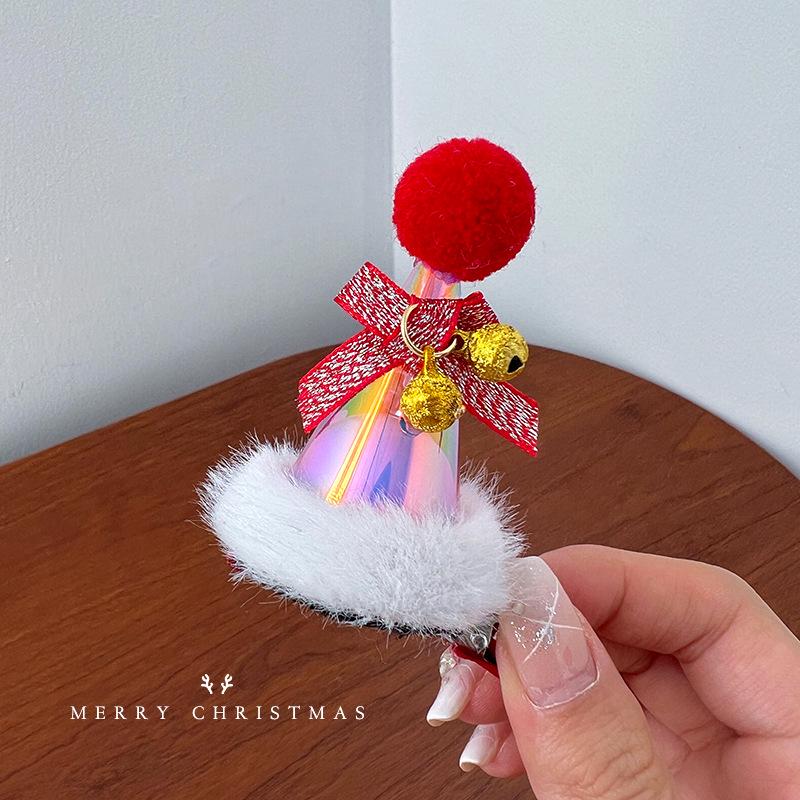 Women's Christmas Headband Plush Hat Hair Accessories for Photos