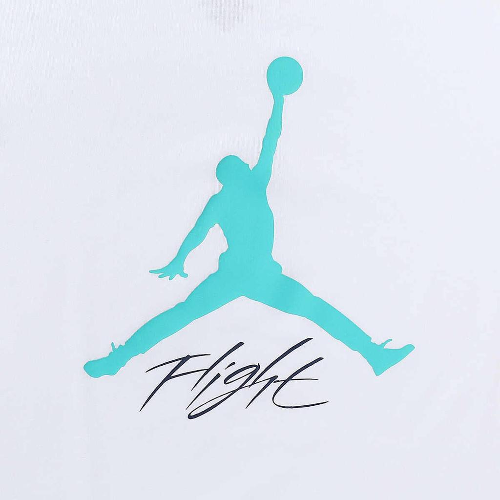 Jordan Logo Versatile Casual Short Sleeve T-Shirt Kids Tops White HQ7658-100