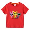 2025 Summert Shirt Sprunki Kids Clothes Incredibox Boys Girls Cotton T-shirts Cartoon Game Character Print Tops Cool Comfortable Short Gift