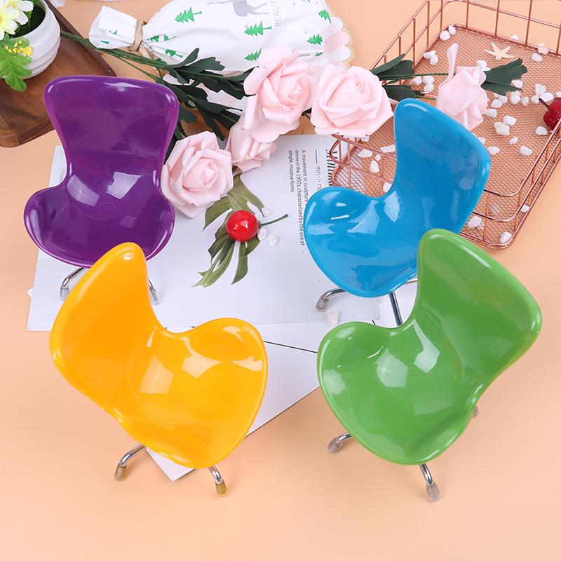 1Pc 1/6 Dollhouse Miniature Chair Furniture Model Toys For Doll House Decoration