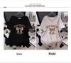 Plus Size V-Neck Slimming Short-Sleeve Mid-Length Women's T-Shirt (200/300/350 Jin)