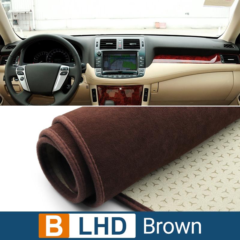 Car Accessories For Toyota Crown S200 2008 2009 2010 2011 2012 Dashboard Cover Avoid Light Pad Anti-UV Carpet Non-Slip Case
