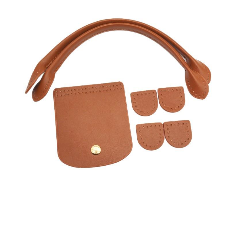 Dragon Xiang Dumpling Leather Crochet Handbag DIY Material Set