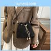 Borsa Secchiello Minimalista Con Chiusura A Coulisse Per L'Uso Quotidiano Casual