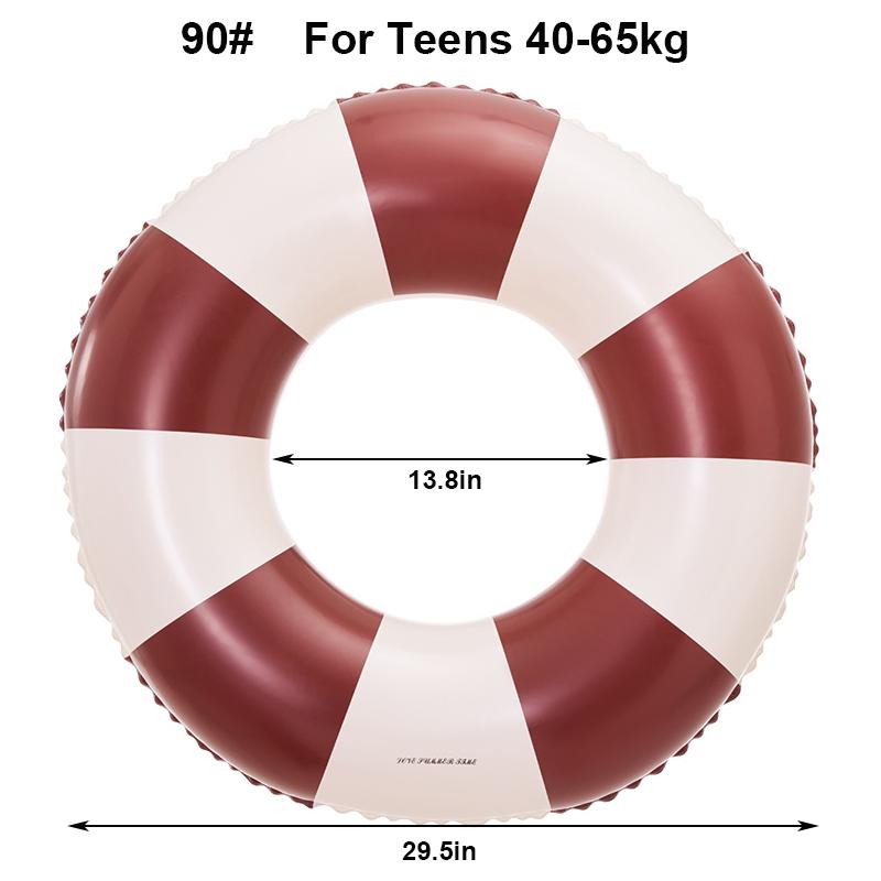 Rooxin Inflatable Pool Float Swimming Ring Swim Accessory Summer Water Sports Swim Tube For Adults Swimming Circle Swim Float