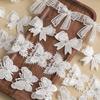 3D Butterfly Lace Trim Fabric  Sewing Accessories For Wedding Dress Clothing Diy Crafts Supplies Flower Decor Ribbon