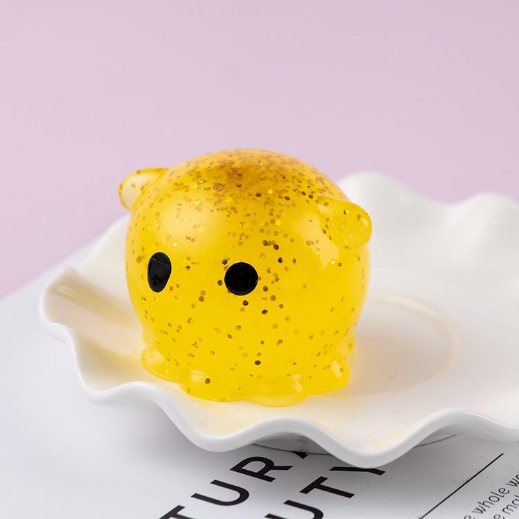 Kawaii Animal Soft Cute Fun Sensoriale Antistress Squeeze Toys Spugnoso Mochi Fidget Toys Appiccicoso Antistress Palla per Bambini