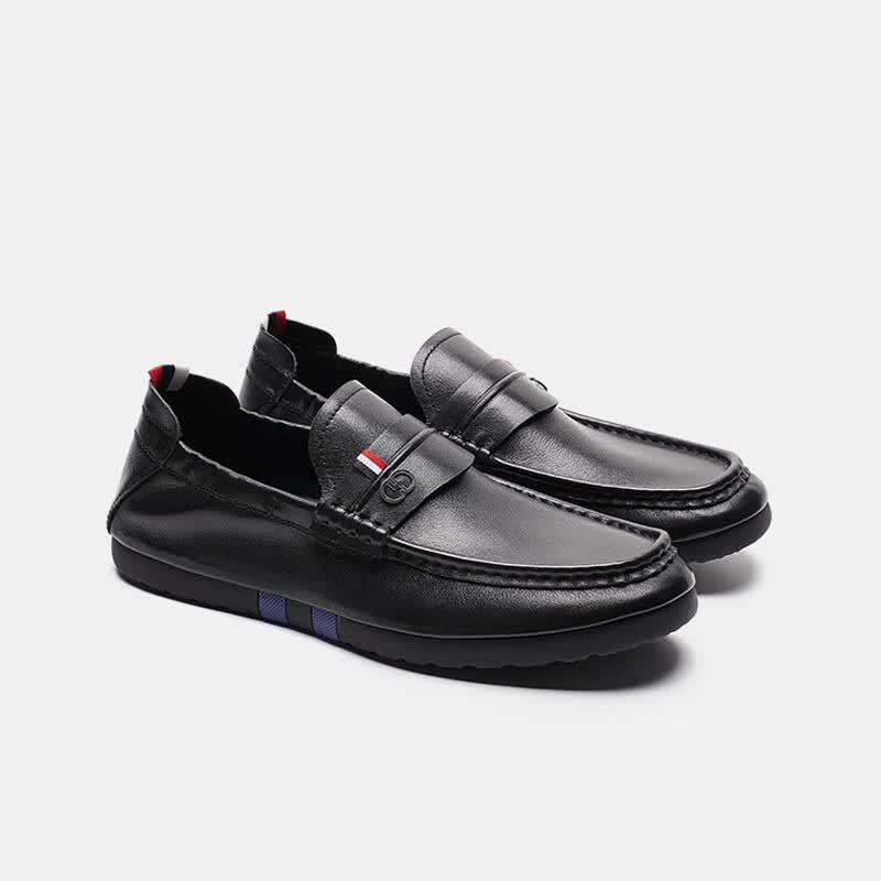 Aokang Men s Leather Driving Moccasins 41