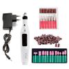 Profesjonalna wiertarka do paznokci Nail Pen Machine Wiertła Mill Cutter Pedicure Gel Polish Remover