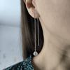 Silver Earrings with Natural Pearls 2ct (2198697)