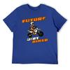 Sport T-shirts Hot Sale Nerd Leisure USA Size Future Dirt Biker Funny Motocross Gift for Kids Y Round Neck T-shirt clothing