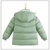 Winter Boys Jacket Long Solid Color Berber Fleece Lining Thick Warm Hooded Parka Teen Boy Snowsuit