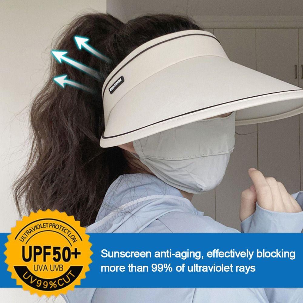 Eimer-Hut, Reise-Strand-Stil, Sonnenschutz, Sommer, breite Krempe, Visier, Sonnenschutz mit elastischem Band, atmungsaktiv, faltbar, Panama-Kappe