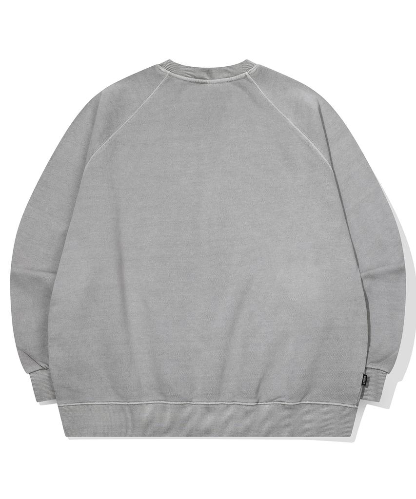 CPGN STUDIO Stuffy Bunny Raglan Pigment Sweatshirt Ghost Grey