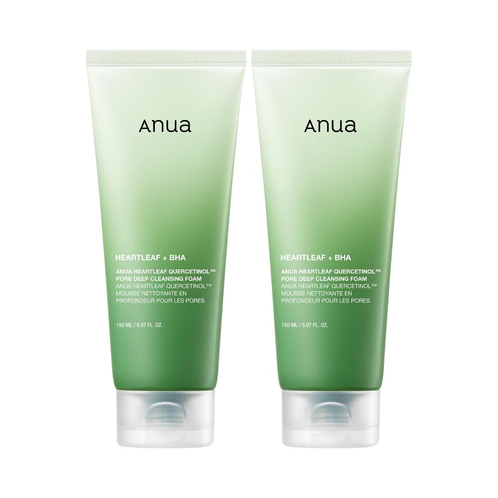 

Anua Heartleaf Quercetinol Pore Deep Cleansing Foam 150ml*2ea