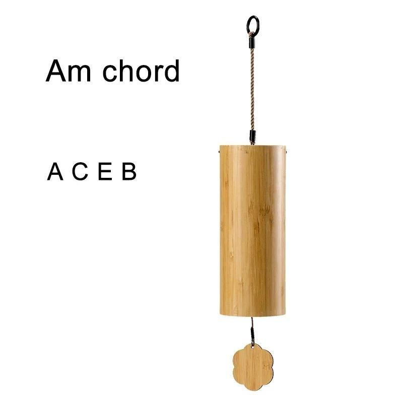 Bambusová zvonkohra Zvonkohra Zvuky Řemeslo Venkovní Zahrada Terasa 8 Tyčí Tóny Zenová Meditace Profesionální C G Am Dm Akord