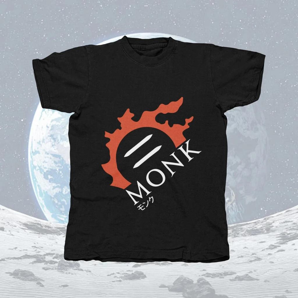 Monk - For Warriors of Light & Darkness FFXIV MMORPG Job T-Shirt
