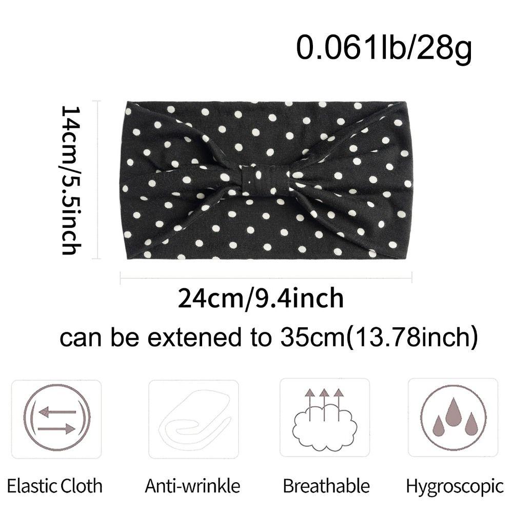 Women Wide Headband African Pattern Cotton Stretch Sports Headband Elastic Non Slip Yoga Hair Band for Birthday Party
