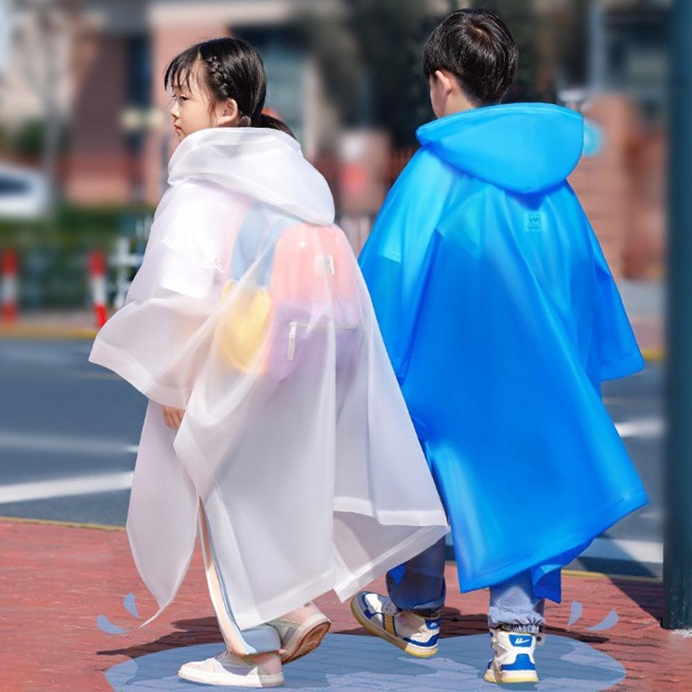High Quality EVA Kids Raincoat Full Body Thickening Rain Coat Durable Waterproof Reusable Poncho Outdoor