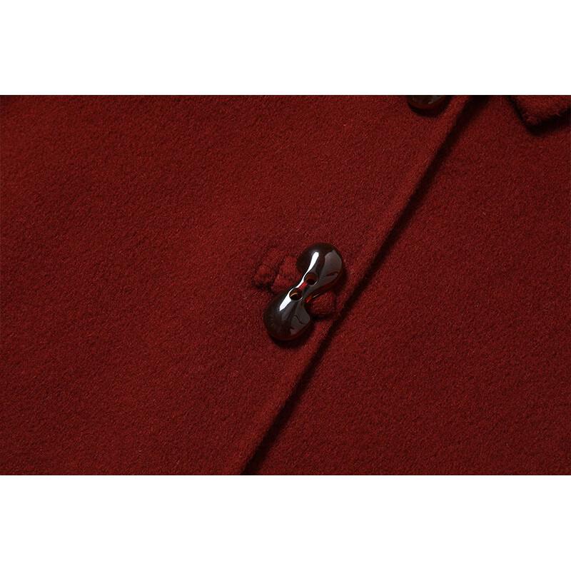 G·TENNA Women's Mid-length Wool Coat