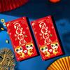 2pcs Traditional 2025 New Year Money Pocket Chinese Style Red Packets Gifts  Bonus