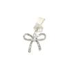 Phone Dust Plug Cute Bow Diamond Phone Accessory Pendant Decoration For Iphone Type-C Charging Interface