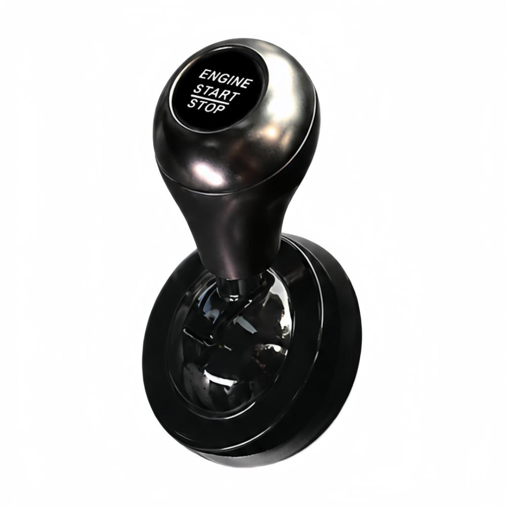 Cue Stick Shape Car Starter Lever All Metal Car Keyless Start Sticker Vehicle Start Button