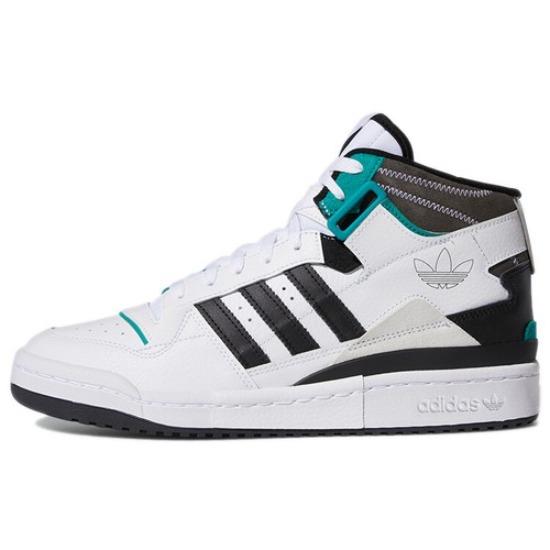 adidas Forum Mid Exhibit White Black - H01921 EU 42 белый