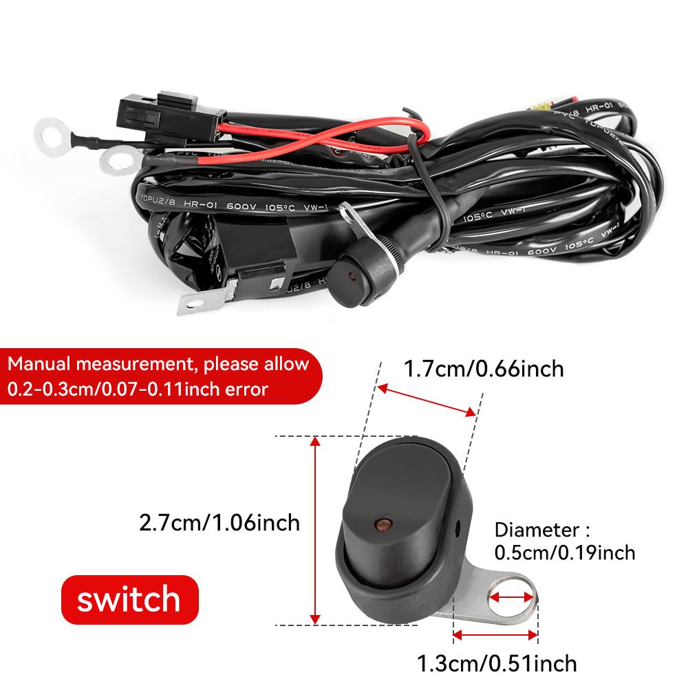 Motorcycles LED Fog Light Wiring Harness Relay Wire For BMW R1200 GS /ADV F800GS LC K1600 Motorbike Spotlight Cable Accessorries