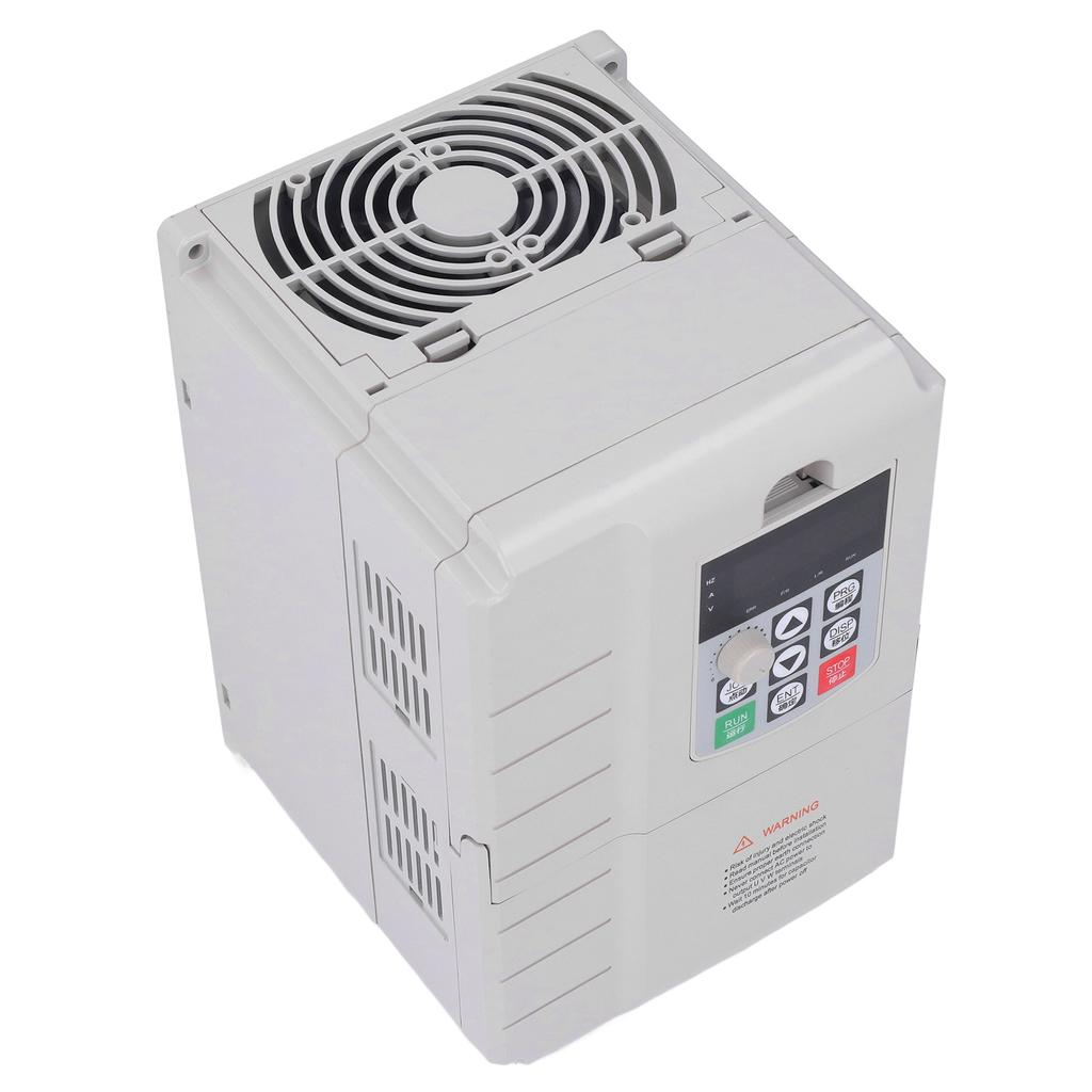 Frequency Converter 7.5KW Motor Speed Governor Single Phase 220V Input 3 Phase 380V Output