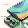 Leaves Monstera Green Phone Case For Samsung Galaxy S26 Ultra S25 Plus S24 FE S23 S22 5G S21 S20 Cover Black Soft
