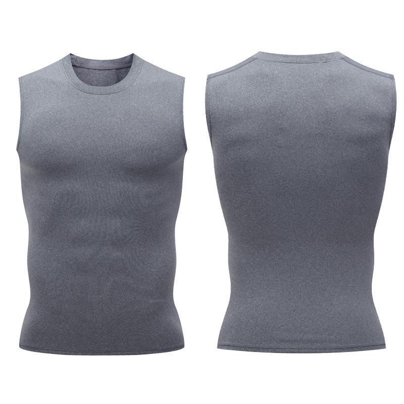 Men's Quick-Dry Sleeveless Basketball Vest - Trendy, Sweat-Wicking Sportswear for Summer