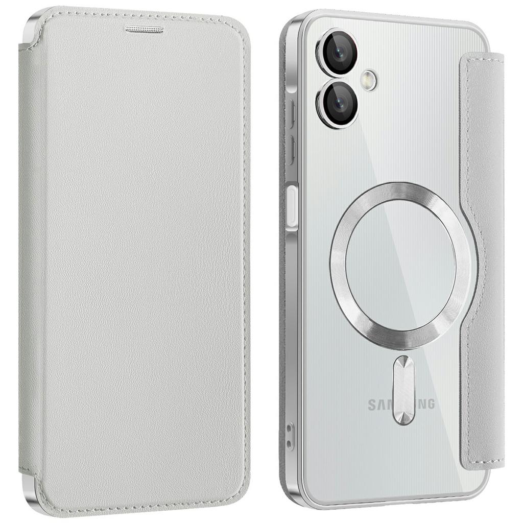 For Samsung Galaxy A06 4G Magnetic Case RFID Blocking Leather Phone Cover