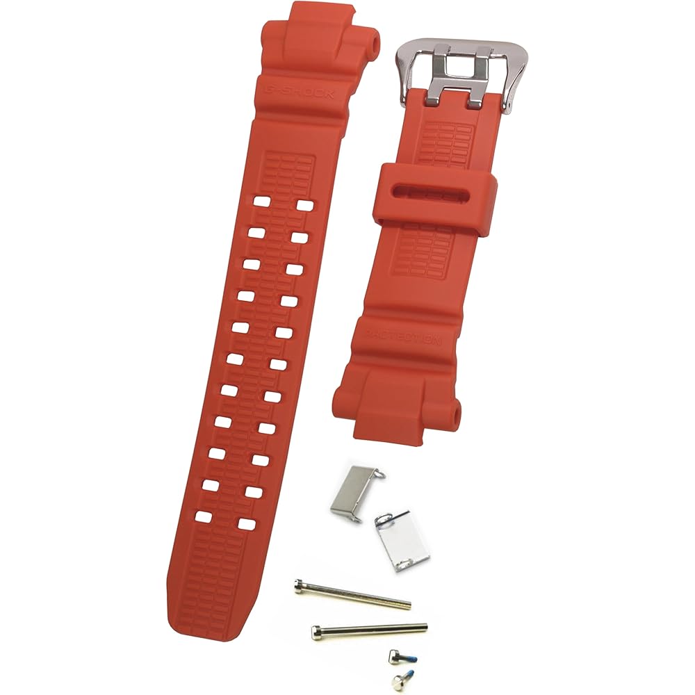Casio GW-3000 Series Replacement Band with Long and Short Screws and Reinforcement Plate