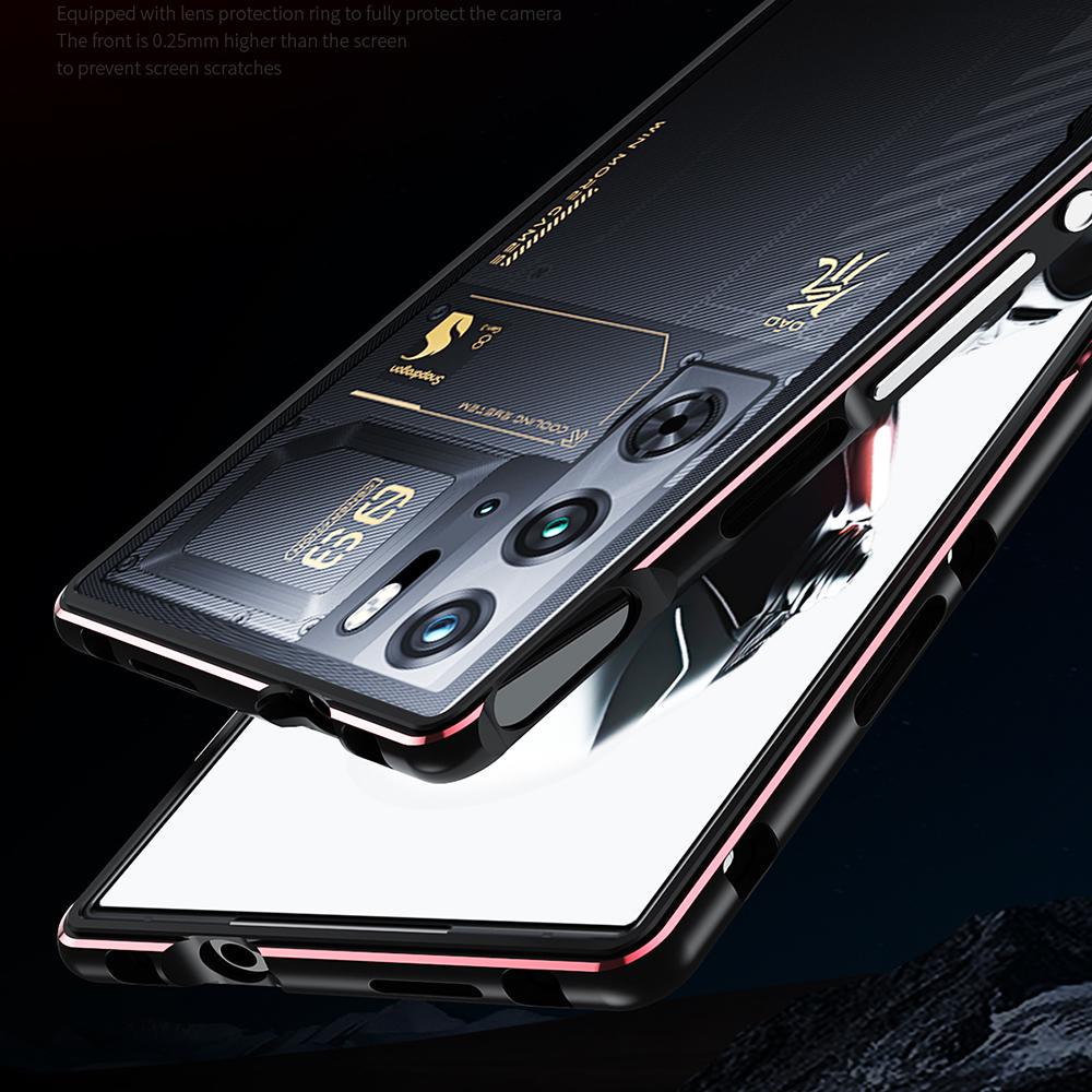 For ZTE Nubia Red Magic 10 Pro+ 5G/10 Pro 5G/9 Pro 5G/9 Pro+ 5G Bumper Case Phone Cover Frame