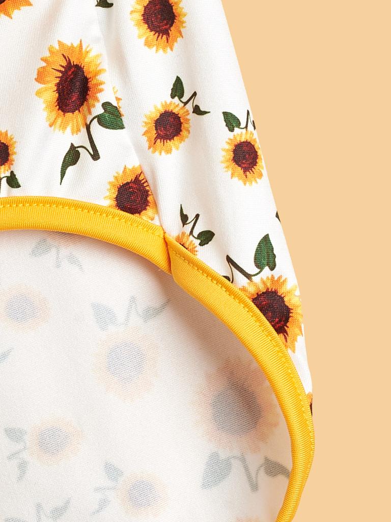 Haustierkleidung für Hund Katze Welpe Tanktop Mantel Sonnenblumen-Druck Bequemes Sweatshirt Hund Floral Outfits Bekleidung Katze Kleidung