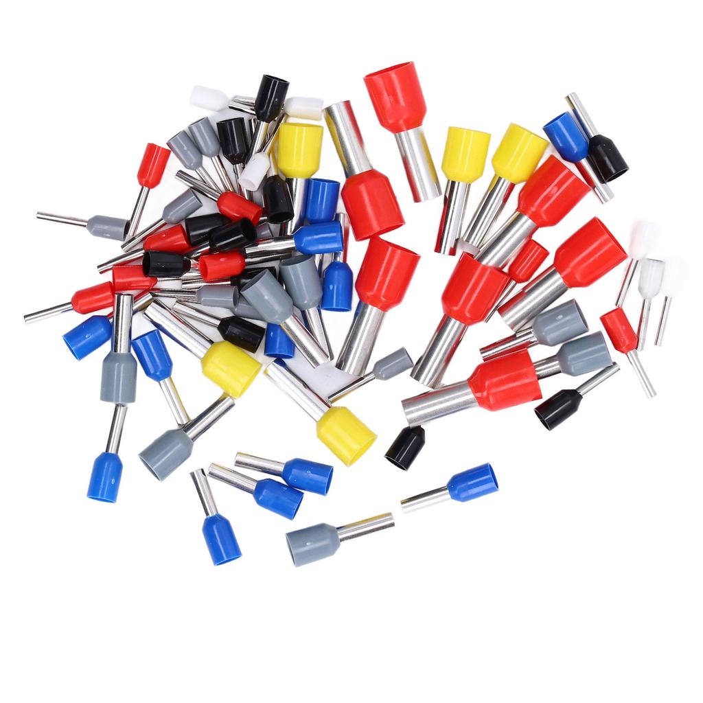 1200pcs Wire Ferrules Crimp Connectors Insulated Crimp Terminal Universal for Car