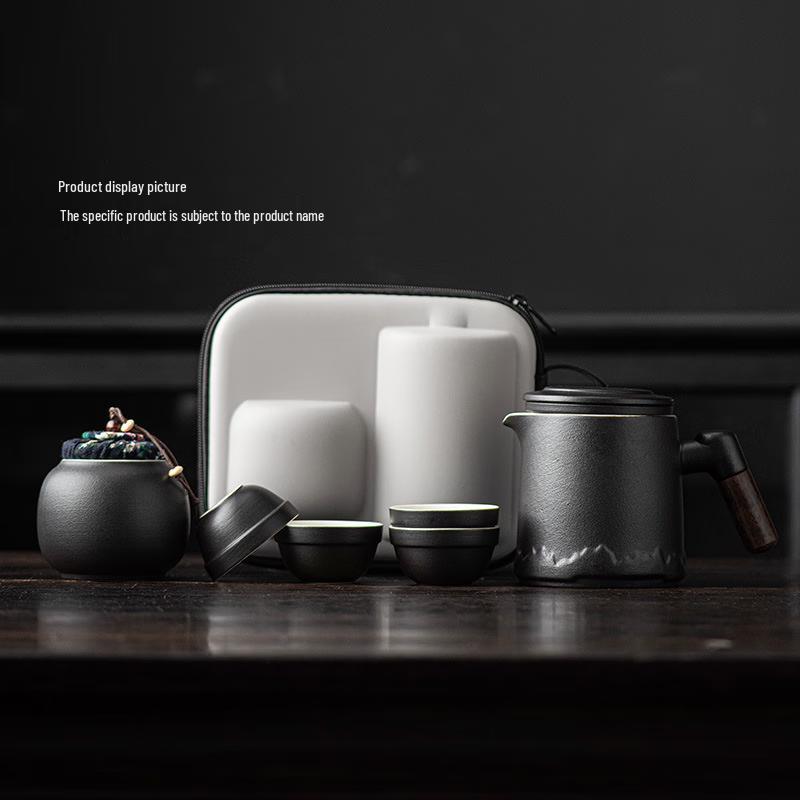Nordic Ceramic Travel Tea Set
