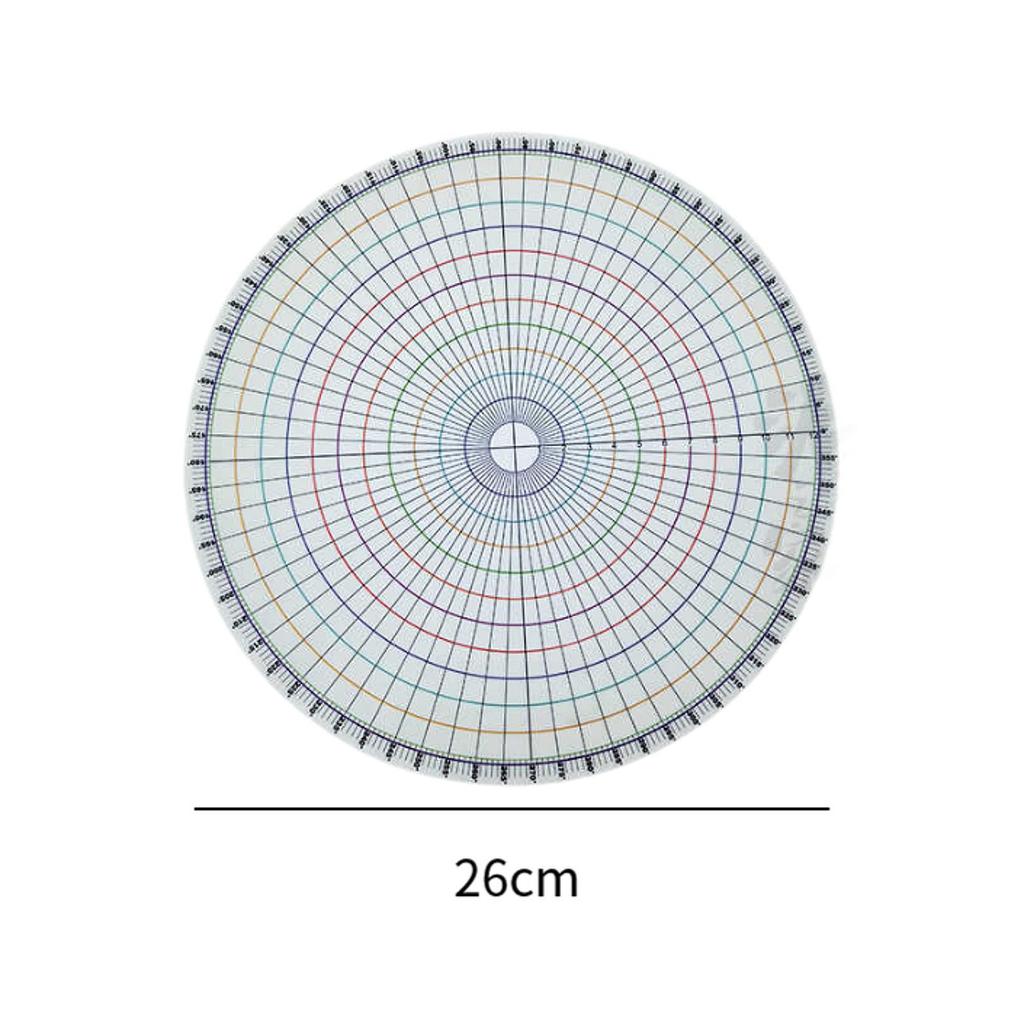 Underglaze Painting Circle Dividing Card Accessories for Equalizing Ceramic Versatile Trimming Tool Pottery Shaping Tool