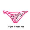 Underwear Underpants Low Waist Briefs Women Erotic Lingerie Lace Flowers G-string Sexy Panties