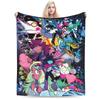 Deltarune Game Plush Blankets Kids Flannel Throw Blanket For Bedroom Soft Warm Customized Quality Bedspread Gift Idea