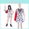 Elegantes Rotes Naruto Cosplay Kostüm für Damen Perfekt für Halloween